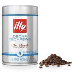 Café Illy, café en grains décaféiné - Boite 250 g Café Naty Shop 250 grammes