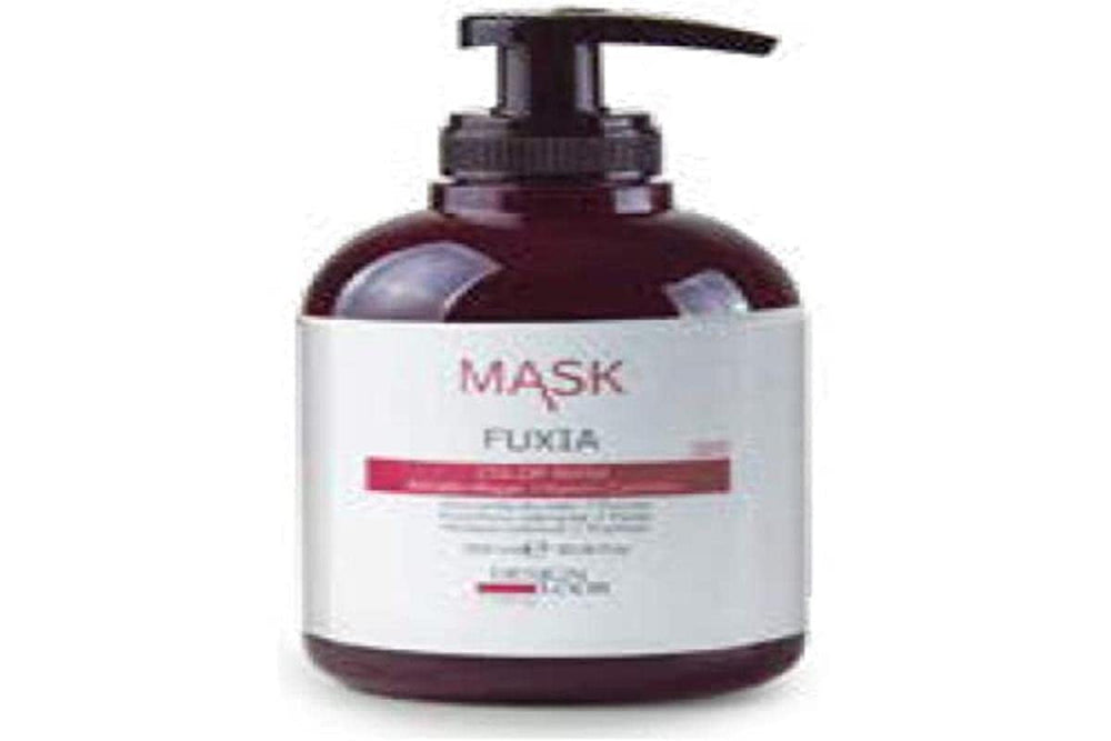 COLOR MASK FUXIA - Ăngrijire intensivÄ Èi culoare - NuanÈÄ fuchsia vie - Potrivit pentru toate tipurile de pÄr - UÈor de utilizat - 300 ml Masca de par Naty Shop Titlu implicit