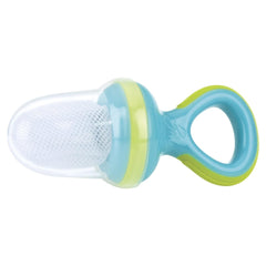 Nuby - Hrănitor de fructe Nibbler cu capac de protecție, roșu