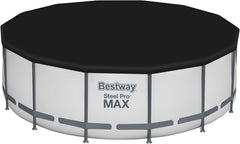 Prelată Bestway din PVC Ø 401 cm, neagră, rotundă