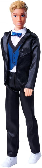 Simba 105733629 - Steffi Love Kevin Charming, păpușă purtând un costum elegant cu papion și vestă, 30 cm, vârste 3+