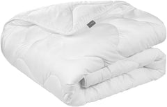 Traumnacht Cosy - Parure de lit 4 saisons, 1 X parure divisible 135 X 200 et 1 X oreiller 80 X 80 Cm, certifié Öko Tex, blanc, développé en Allemagne, (pack de 2) Couettes et couettes Naty Shop