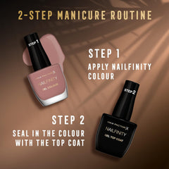 Max Factor Nailfinity Vernis à ongles couleur 100 (lot de 2)