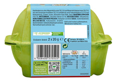 Kinder Joy pack de 2 - Une moitié avec une délicieuse crème de lait et de cacao et des boules croquantes, et l'autre moitié avec une belle surprise - Chocolat de Pâques, bonbons de Pâques - Cadeau de Pâques - 40g