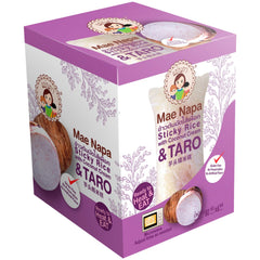 - Riz gluant à la noix de coco et taro - (6 x 80 g)