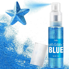 Paillettes comestibles, spray, différentes couleurs, 22 grammes Naty Shop Blue
