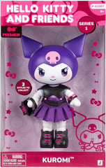 - Kuromi Premier Puppe, 20 cm, 9 Gelenkpunkte, abnehmbare Kleidung und Zubehör, für Sammler, Kinder und Mädchen ab 3 Jahren