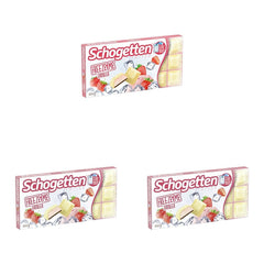 Schogetten Freeze Me Strawberry Limited Edition - Glace froide au chocolat au goût intense de fraise