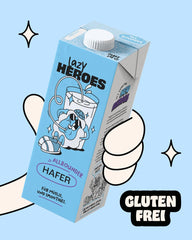 Lazy Heroes Hafer Vegetarische Haverdrank Glutenvrij met Vitamine D