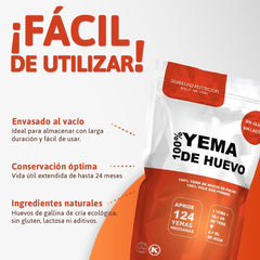 Serman Nutricion Bio Eigeelpoeder - Glutenvrij Lactosevrij