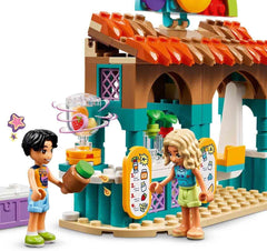 LEGO Friends Smoothie Stand At The Beach Jeu de rôle Idée cadeau pour filles et garçons de 6 ans avec figurines de jeu Tortue et accessoires Jouet de développement social 42625 Jeux de construction Besuche den LEGO-Store