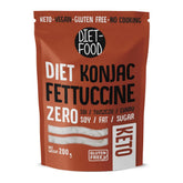 Tăiței Shirataki DIET-FOOD Tăiței Konjac cu conținut scăzut de carbohidrați, conținut scăzut de calorii, alimente vegane, fără grăsimi, fără soia, fără gluten, tăiței dietetici solubili în apă, conținut scăzut de calorii, 200 de grame