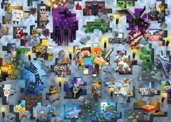 Ravensburger Puzzle 12000422 - Minecraft Mobs - Puzzle Minecraft 1000 pièces pour adultes et enfants à partir de 14 ans Naty Shop Nouveau design