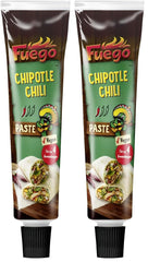 - Pâte de chili chipotle, plats mexicains épicés, pour 4 recettes, végétalien, 1 x 40 g