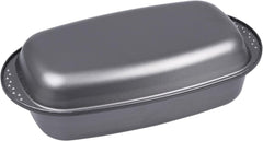 Chg 9942-04 Bratenform Mit Deckel, Antihaftbeschichtet, Anthrazit-Metallic, 37 X 20 X 7 Cm Matrite si tavi pentru copt Naty Shop