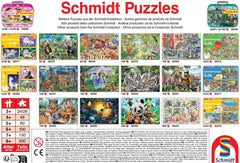 Carte de l'Allemagne avec images (puzzle pour enfants) Puzzle Naty Shop