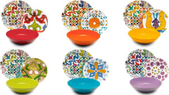 Excelsa Lisbona Tellerservice, 18 pièces, Porzellan et Keramik, plus grande couleur