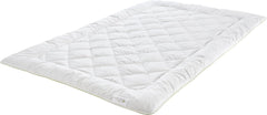 Badenia Trendline Eco Quilt Camel Léger 155 X 220 Cm, blanc, certifié Oeko-Tex, produit selon la norme de qualité allemande Couettes et couettes Naty Shop