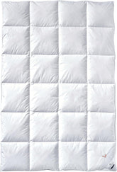 Couette en duvet Billerbeck - E04 Gold Edition - Couette toutes saisons - 135 X 200 Cm Couette en duvet véritable - Niveau de chaleur moyen Couettes et couettes Naty Shop Medium (M) 135 X 200 Cm