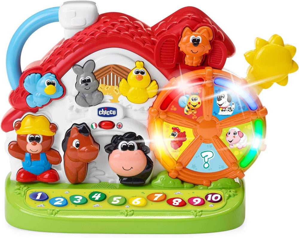 Chicco Ma New Farm, bilingue, empilable Jouets Bebe Naty Shop Titre par défaut