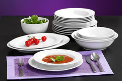 Service de vaisselle Ritzenhoff & Breker Bianco, 12 pièces, porcelaine