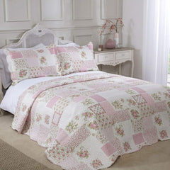 Emma Barclay 100% Polyester Cotswold housse de couette lit simple Rose Lits et couettes Emma Barclay Rose lit simple
