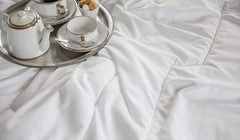 COLAS NORMAND - Couette contre les acariens et les bactéries - Tempérée - 280 X 240 Cm - Effet longue durée - Hygiène parfaite - Microfibre - Doux et confortable - Lavable Couettes et couettes Naty Shop