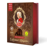 Bile Reber Mozart cu ciocolată neagră, pachet de 6 cu marțipan și nuga, vegane - 1 x 120 g
