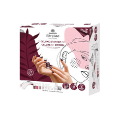 alessandro STRIPLAC PEEL OR SOAK DELUXE KIT - Set de vernis à ongles UV - Pour une manucure professionnelle et délicate en 15 minutes - Vegan et sans cruauté envers les animaux - Comprend une lampe LED