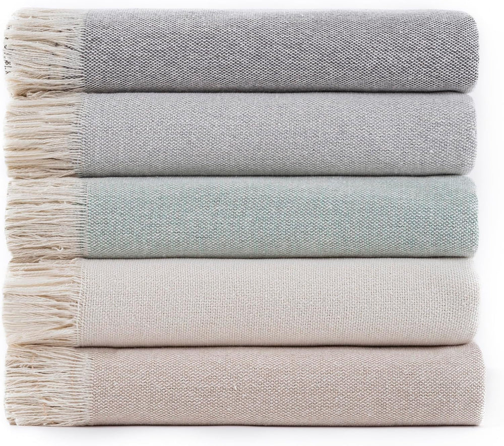 Couvre-lit multifonctionnel, couvre-lit, couvre-lit, housse de canapé, Jarapas, couleur unie (180 X 260 cm, gris foncé). Lits et Couvertures Besuche den Todocama-Store Gris foncé 180X260