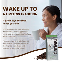 Danesi Decafeinato (décaféiné), haricots, 1 paquet (1 x 1 kg)