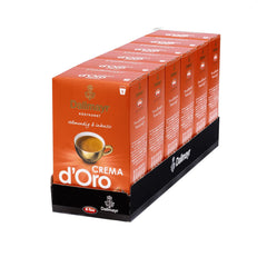CREMA d'Oro INTENSA Kaffeekapseln, 96 Stück, kompatibel mit Tchibo Cafissimo (R)*, 6er pack (6 x 16 Stück) & CREMA prodomo Kaffeekapseln, kompatibel mit Tchibo Cafissimo(R)*, (6 x 16 Stück)