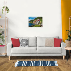 Ravensburger Puzzle 12000201 - Lac de Côme, Italie - Puzzle de 500 pièces pour adultes et enfants de plus de 10 ans, puzzle paysage avec motifs italiens Puzzle Naty Shop