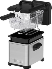Tefal Family Pro Access 4,0L, 3000 Watt, semi-professionnel, avec huile, réservoir d'huile amovible, technologie de zone de refroidissement Électroménagers Naty Shop Family Pro Access 4,0L