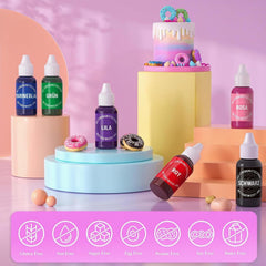 Colorant alimentaire en gel noir - 40 g de colorant alimentaire à base de gel, colorant alimentaire sans sucre, très concentré, pour la cuisson de gâteaux, macarons, glaçages, fondants, biscuits, beignets