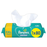 Pampers, Fresh Clean, 80 lingettes Lingettes humides pour bébé Naty Shop