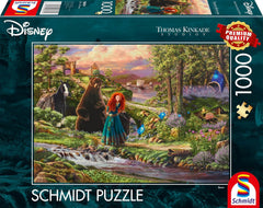 Schmidt Spiele 58039 Disney, Brave, Merida, Thomas Kinkade, puzzle 1000 pièces, multicolore Puzzle Naty Shop Titre par défaut
