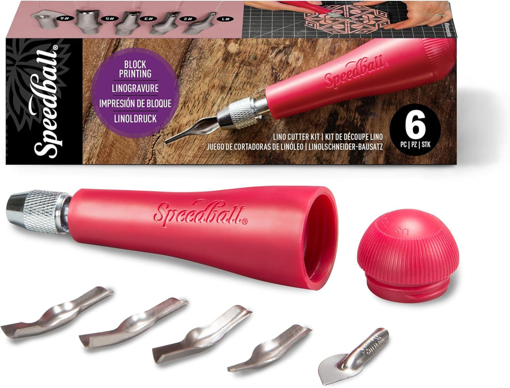 Ensemble de découpe pour lino