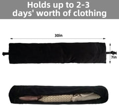 Bivpreom Oreiller de voyage en peluche, oreiller de voyage en peluche, oreiller de voyage, rembourré de vêtements, se transforme en bagage supplémentaire sans excédent de bagages Oreillers de voyage Naty Shop