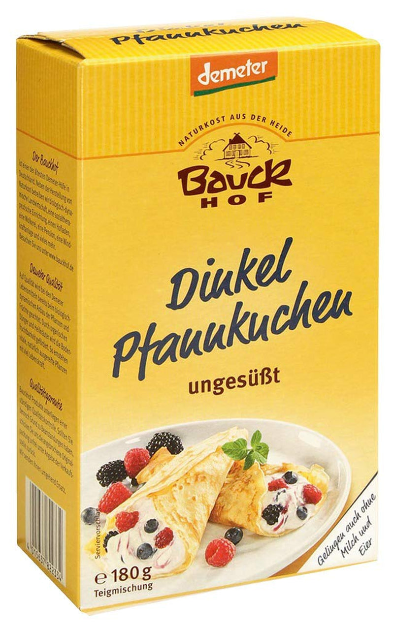 Dinkel-Pfannenkuchen, 180 G Mélange pour la pâtisserie et la cuisson Naty Shop 180 G (1Er Pack)