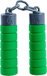 Next Ninja Nunchaku, sunet, mâner învelit în material moale, 13cm, jucărie de rol, de la 3 ani, verde Action figures Naty Shop Titlu implicit