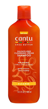 Cantu Cleansing Cream Shampoo – Shampoo Für Lockiges Und Krauses Haar – Reichhaltige Formel Aus Shea Butter – Sanfte Und Tiefenwirksame Reinigung Für Haar Und Kopfhaut – Sulfatfrei – 400 Ml Duș și baie Cantu Default Title