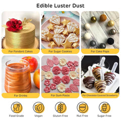 Paillettes alimentaires, 8 grammes Glitter Naty Shop