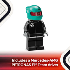 LEGO Speed Champions Mercedes-Amg F1 W15 Race Car - Jouet figurine de Formule 1 - Modèle de voiture à collectionner et à construire - Cadeau pour les garçons et les filles à partir de 10 ans ou les fans adultes 77244 Jeux de construction Besuche den LEGO-Store