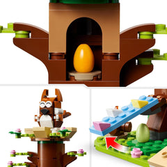 LEGO Spring Animal Playground, ensemble de construction oiseau et écureuil, ensemble de jeu cabane dans les arbres pour enfants, idée cadeau pour garçons et filles de 8 ans, ensemble d'animaux, jouet figurines d'animaux 40709 Jeux de construction Beuche den LEGO-Store