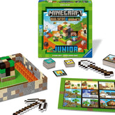 Ravensburger 24615 Minecraft Builders & Biomes Junior - Jeu coopératif pour 2 à 4 joueurs à partir de 5 ans