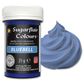 Sugarflair Colorant Alimentaire Pastel pour Pâtes, Bleu Cloche, Colorant Alimentaire pour Pâtes, Fondant et Massepain, Couleurs Concentrées Spectrales - 25g