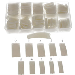 Sun Garden Nails Tipbox 500 Tips Incl. 3 Conseils Colle Conseils Nail Tips Colle - Modelage Ongles