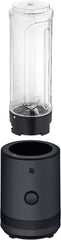 WMF Küchenminis Smoothie-To-Go, Mini batteur sur socle avec deux mixeurs/trinkbehältern 0,6L, Mixer Hochleistungsmixer 300 W, Edelstahl Matt, Schwarz Kitchen Naty Shop