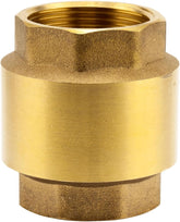 Supapă intermediară Gardena Brass: Supapă de sens unic din alamă masivă, filet de 42 mm (G 1 1/4 inch) pentru conectarea la pompe (7232-20)